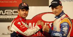 Mikko Hirvonen i Sebastien Loeb